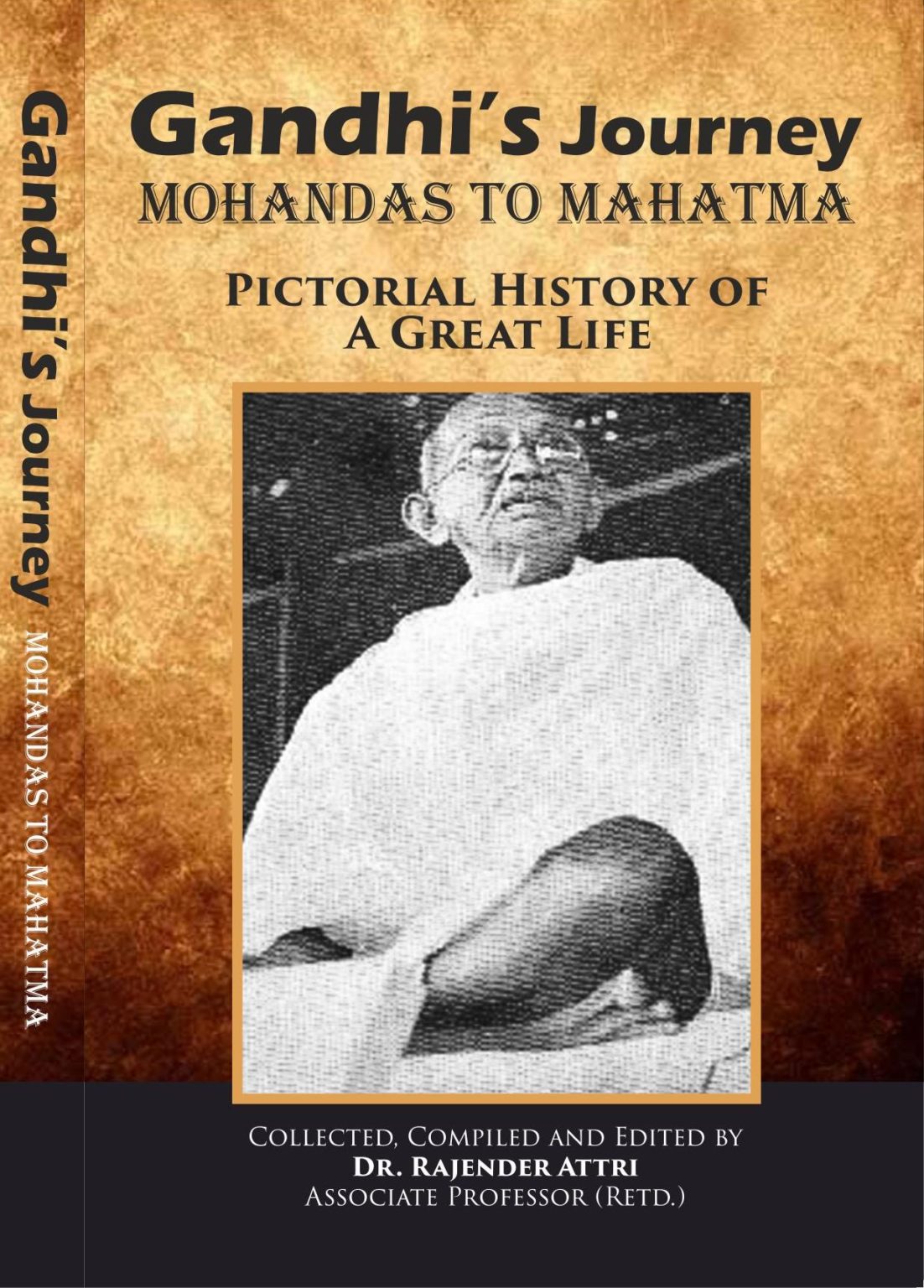 Gandhis Journey Mohandas To Mahatma Pictorial History Of A Great